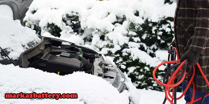 یخ زدن باتری ماشین در زمستان